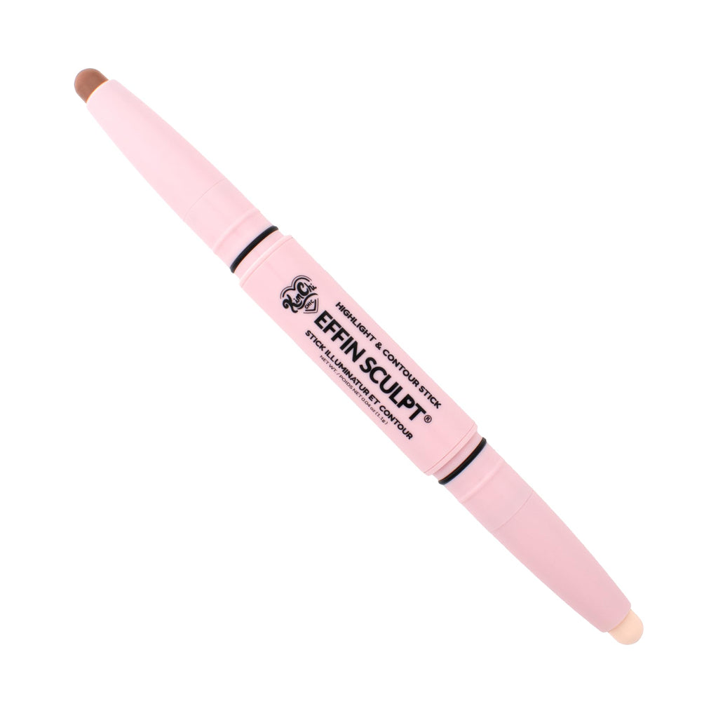 KimChiChic Beauty Effn Sculpt Dual-Ended Highlight & Contour Stick – Creamy, Blendable, Cruelty-Free (Light)