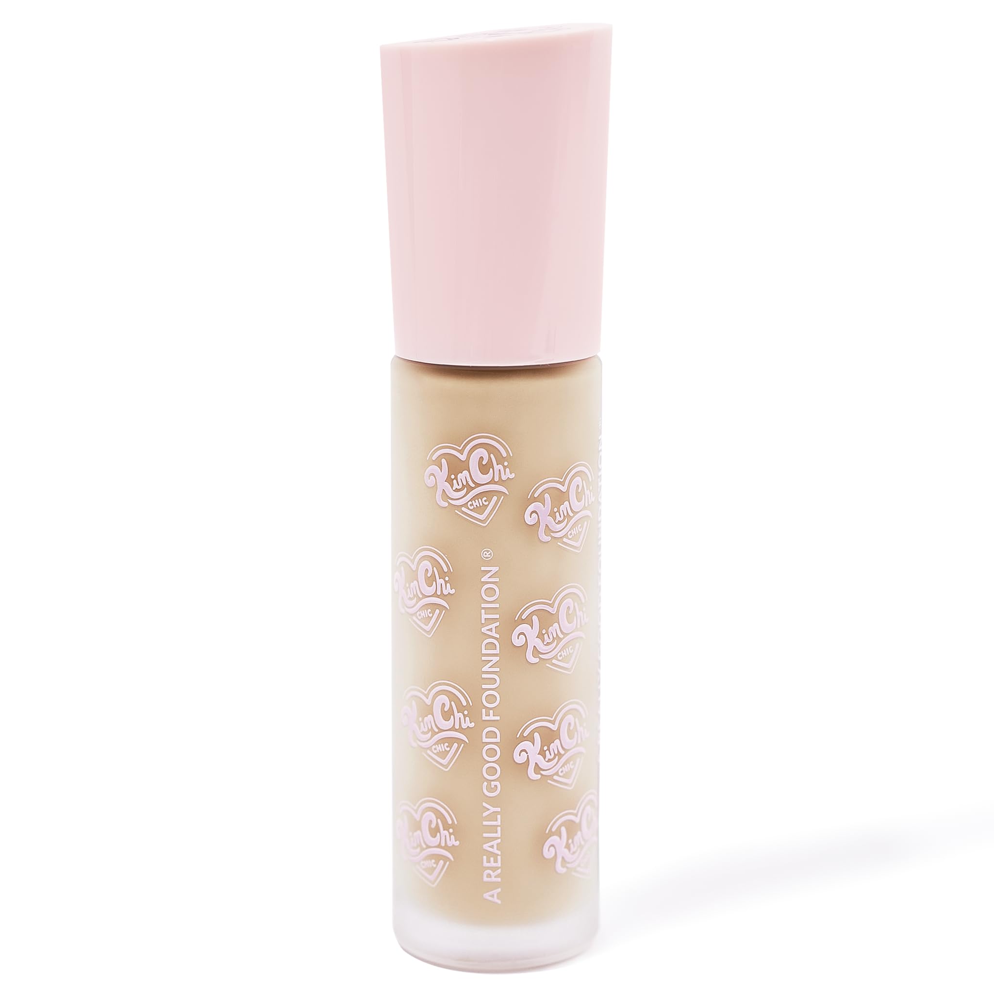 KimChiChic A Really Good Foundation – Medium to Full Coverage, 104L Fair and Warm Olive