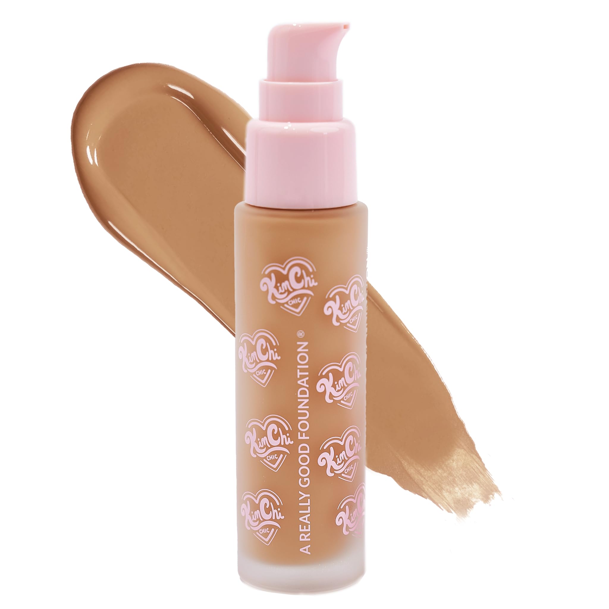 KimChiChic Beauty A Really Good Foundation 117M | Medium to Full Coverage, Lightweight, Vegan & Cruelty-Free