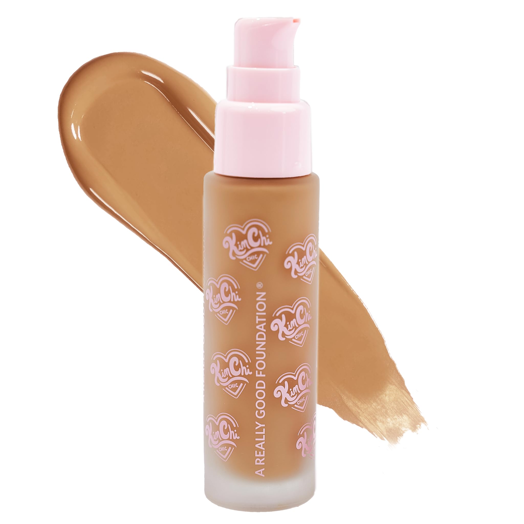 KimChiChic Beauty A Really Good Foundation – Medium to Full Coverage, Lightweight, Vegan & Cruelty-Free