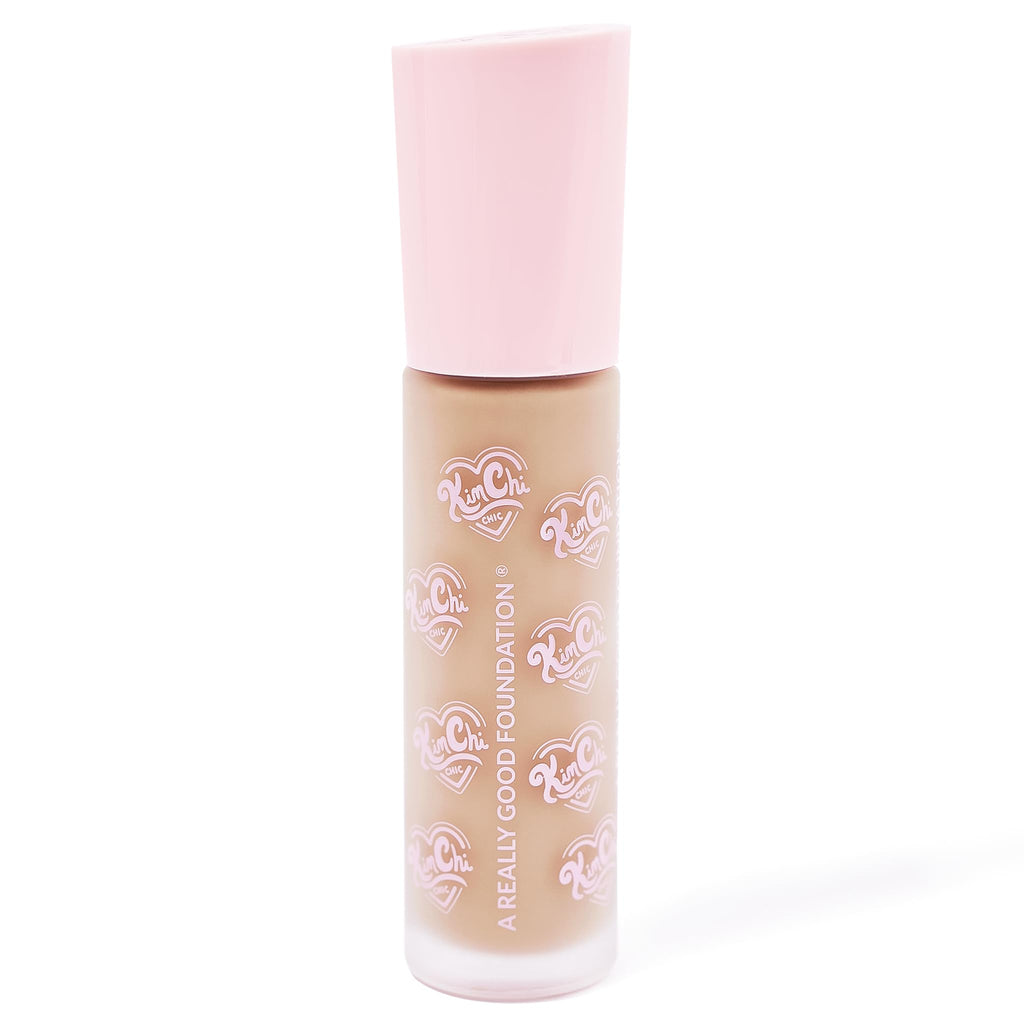KimChiChic Beauty A Really Good Foundation – Lightweight, Medium to Full Coverage, Vegan & Cruelty-Free