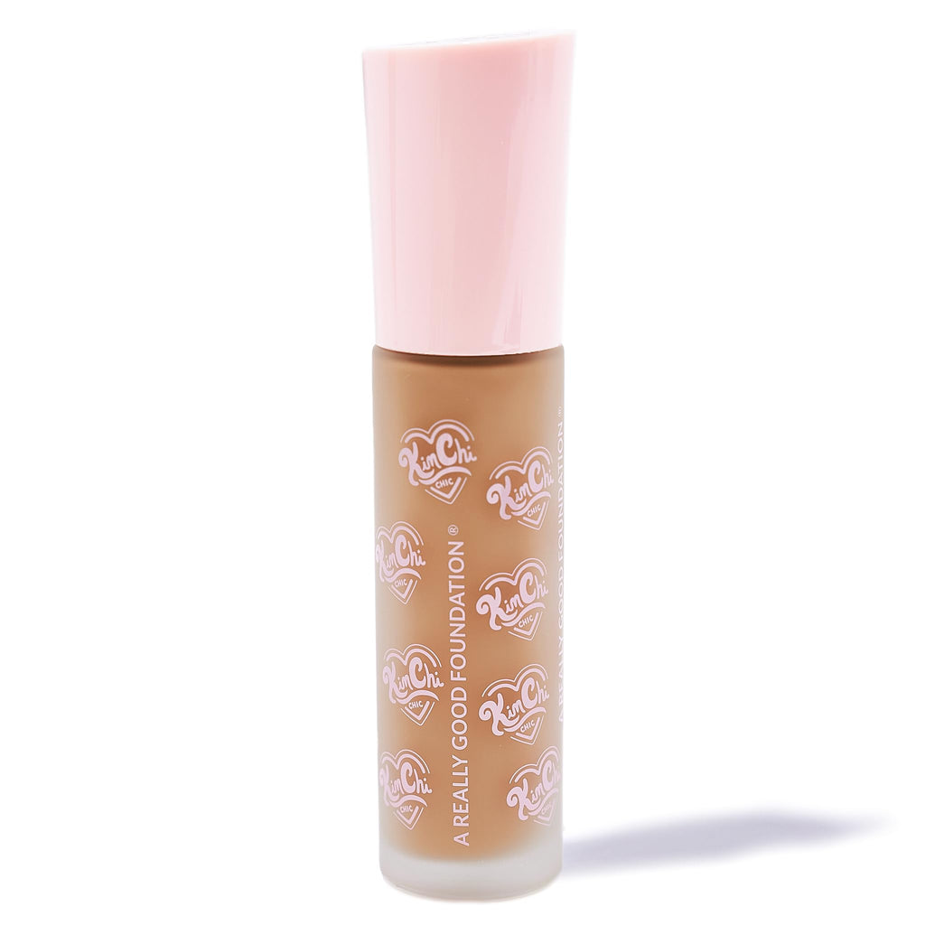 KimChiChic Beauty A Really Good Foundation 117M | Medium to Full Coverage, Lightweight, Vegan & Cruelty-Free