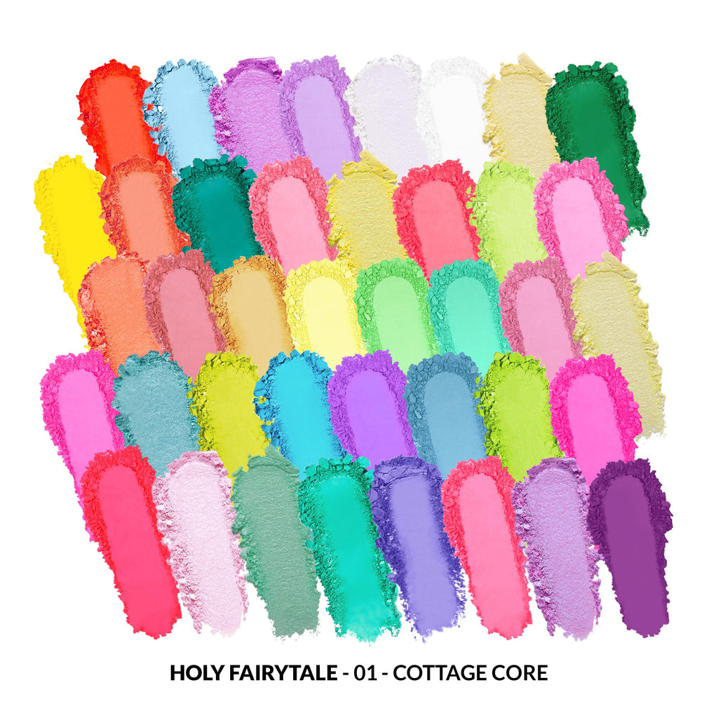 KimChiChic Holy Fairytale Palette – 40-Color Eyeshadow Palette | Highly Pigmented, Blendable, Cruelty-Free