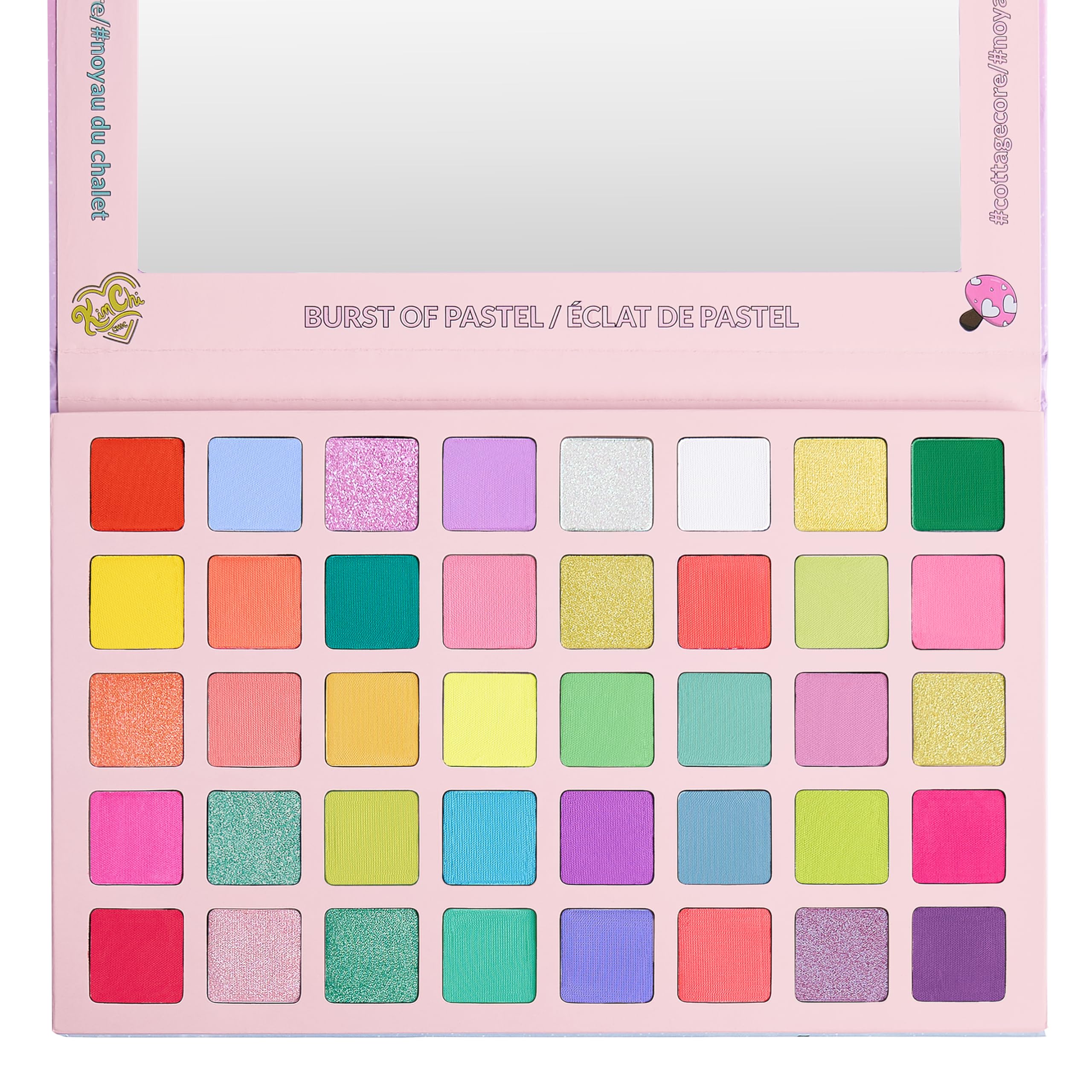 KimChiChic Holy Fairytale Palette – 40-Color Eyeshadow Palette | Highly Pigmented, Blendable, Cruelty-Free