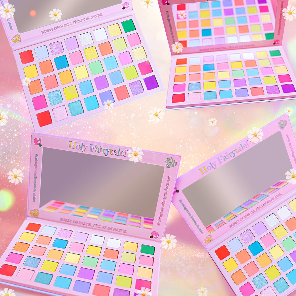 KimChiChic Holy Fairytale Palette – 40-Color Eyeshadow Palette | Highly Pigmented, Blendable, Cruelty-Free