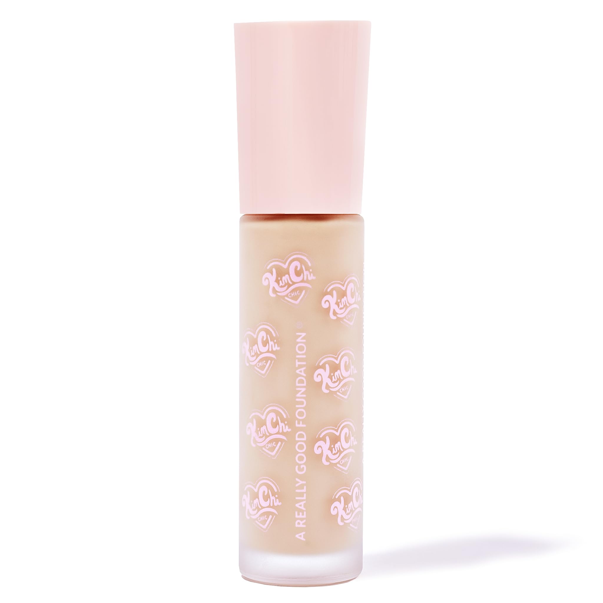 KimChiChic Beauty A Really Good Foundation – Medium to Full Coverage, Lightweight, Vegan & Cruelty-Free (1 oz, 103L Fair + Neutral Undertones)