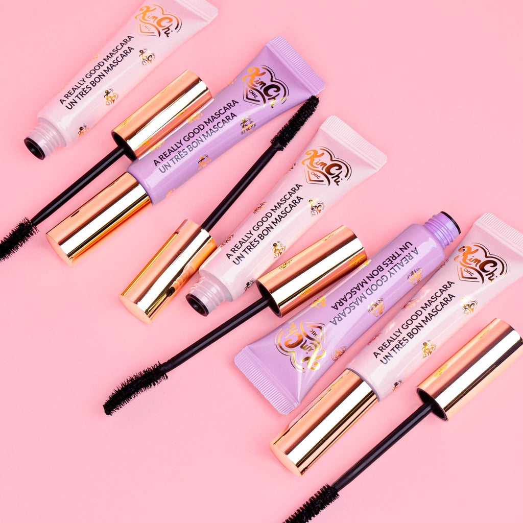 KimChiChic Beauty A Really Good Mascara – 01-Volume & Lengthening, Volumizing Formula, Vitamin E, Cruelty-Free