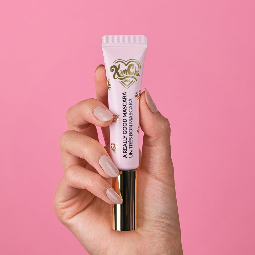 KimChiChic Beauty A Really Good Mascara – 01-Volume & Lengthening, Volumizing Formula, Vitamin E, Cruelty-Free