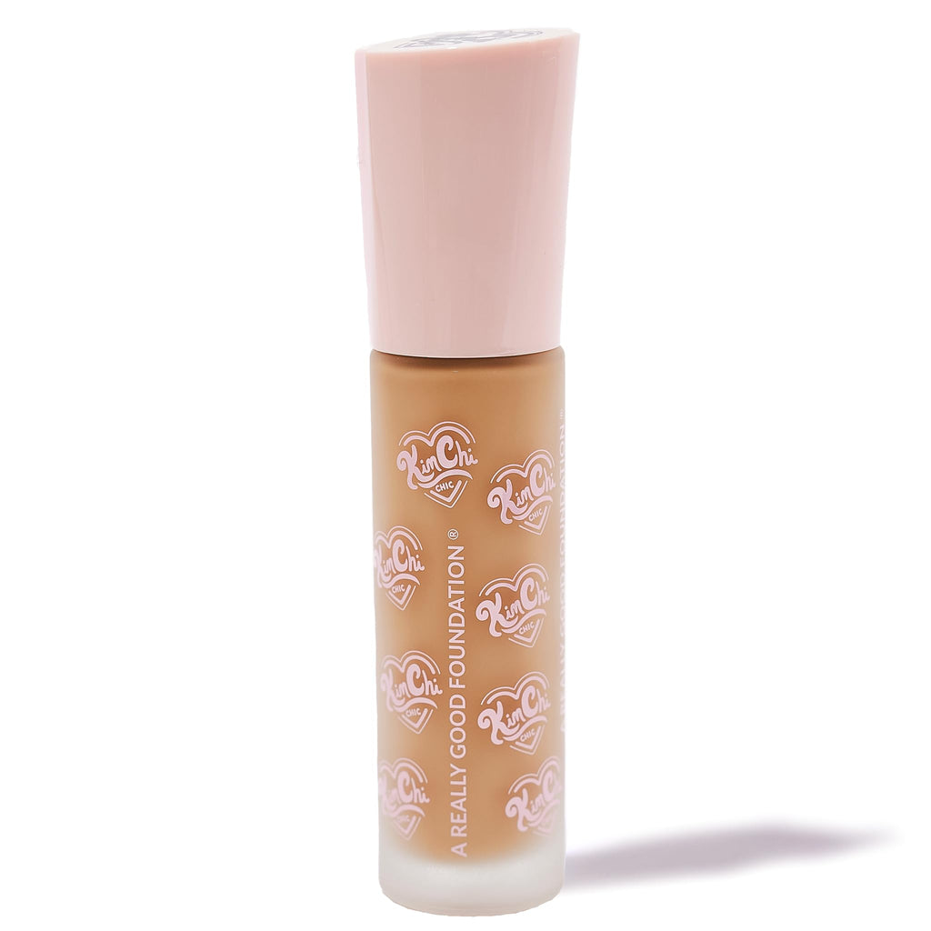 KimChiChic Beauty A Really Good Foundation – Medium to Full Coverage, Lightweight, Vegan & Cruelty-Free