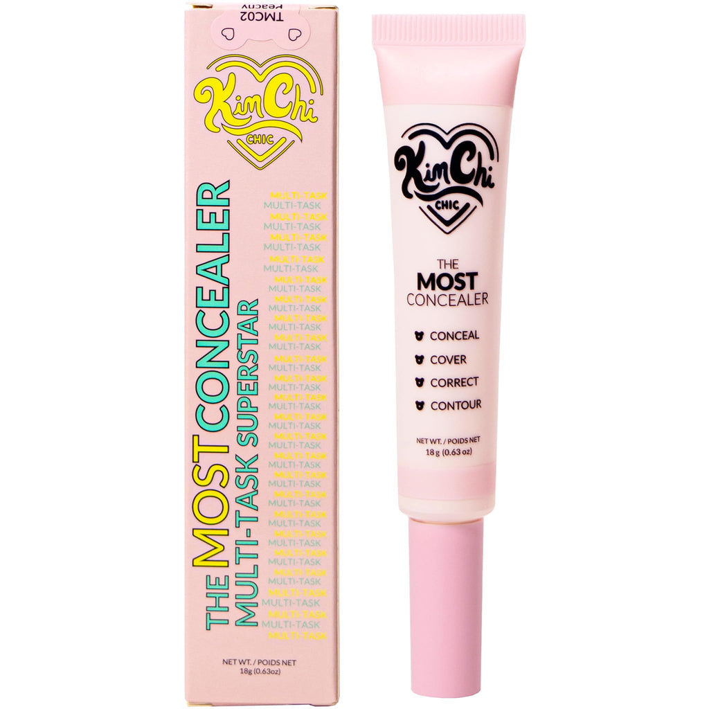 KimChiChic Beauty The Most Concealer – Full Coverage, Water-Resistant, Matte-Satin Finish