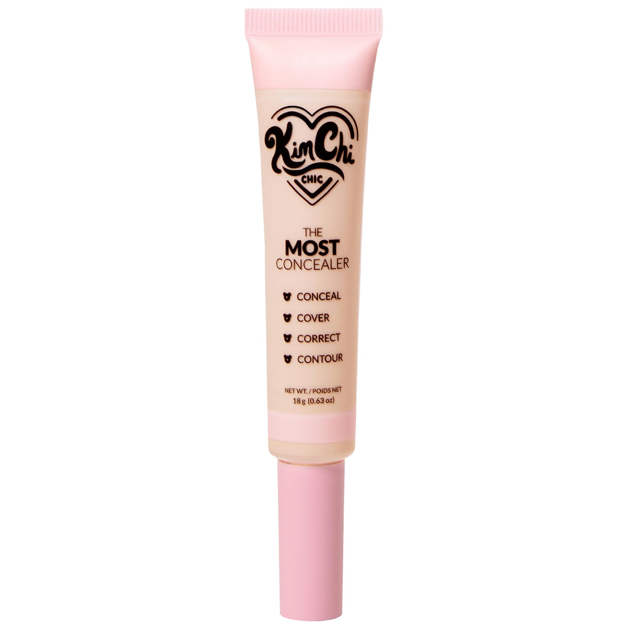 KimChiChic Beauty The Most Concealer – Full Coverage, Water-Resistant, Matte-Satin Finish