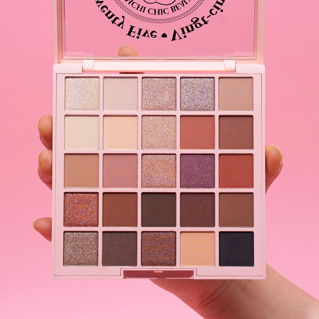 KimChiChic Twenty Five Eyeshadow Palette – 25 Matte & Shimmer Shades