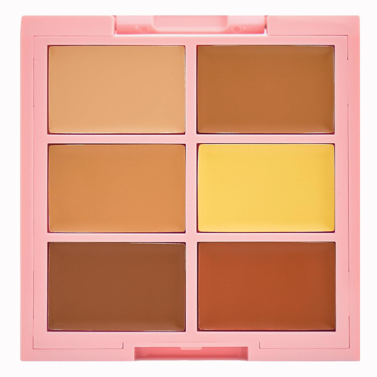 KimChiChic Beauty Undercover Hoe Corrector Palette – Full-Coverage Concealer, Creamy & Long-Wearing, Cruelty-Free (Golden Tan 0.25oz)