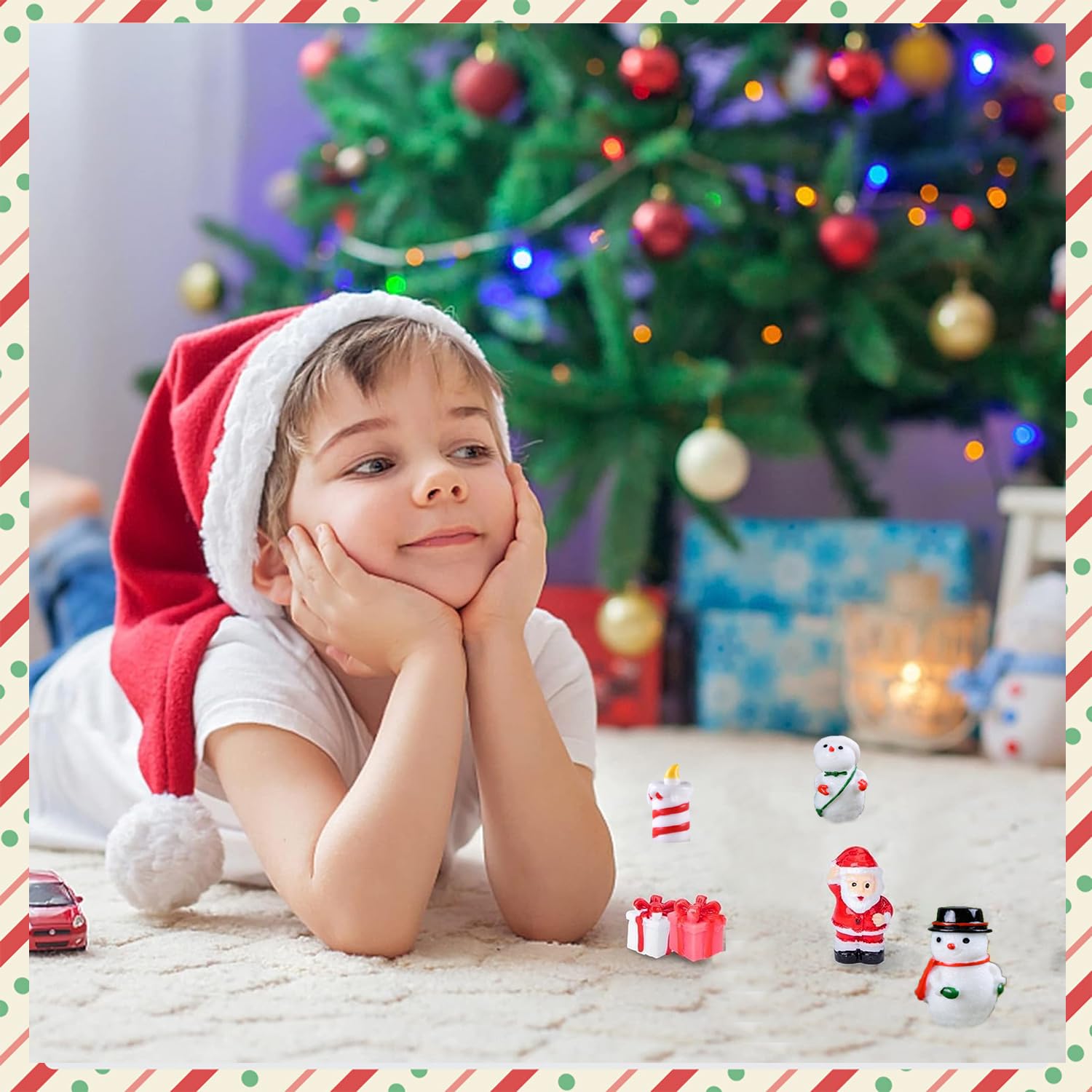 Kims Cosiart 20-Pack Bath Balls with Surprises – Christmas Gift Set