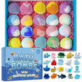 Kims Cosiart Kids Bath Bombs with Surprise Marine Animals – 20 Shell Gift Set