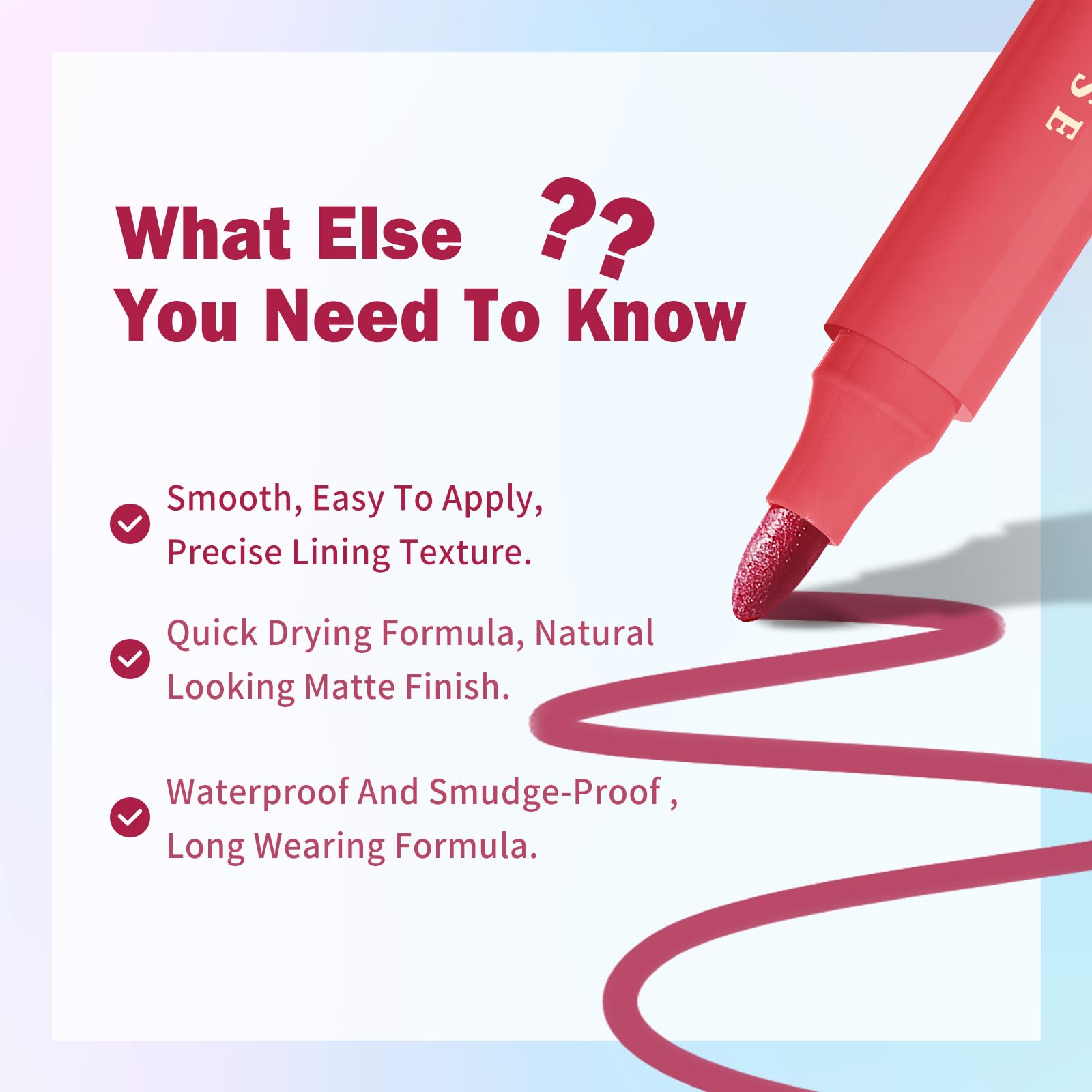KIMUSE Lip Stain Set – 5-Piece Matte, Long-Wear Lip Color