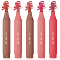 KIMUSE Lip Stain Set – 5-Piece Matte, Long-Wear Lip Color