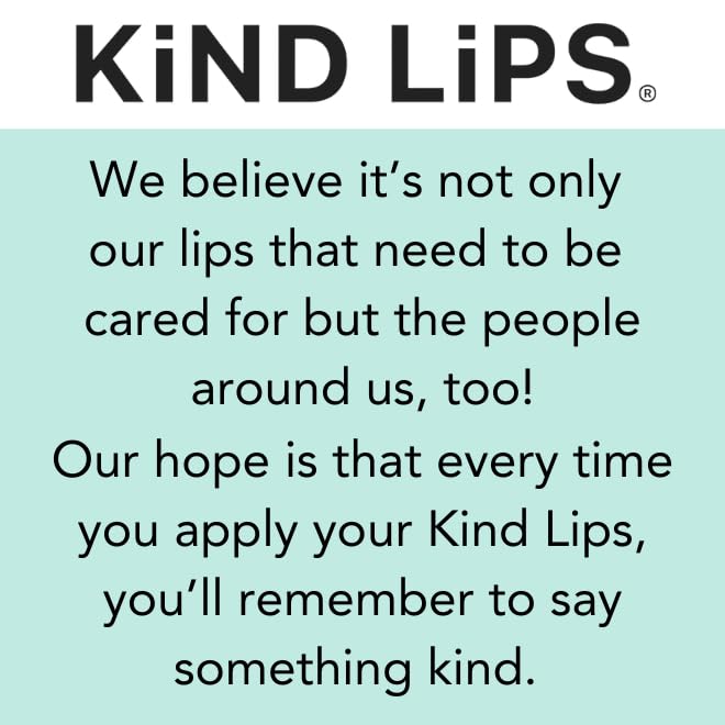 Kind Lips USDA Organic Lip Balm Unscented 3 Pack – 100% Natural, Moisturizing Lip Care