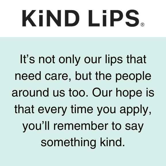 Kind Lips Organic Lip Balm Variety Pack – 3-Pack of Mint Mint, Vanilla Lemon, and Wild Cherry