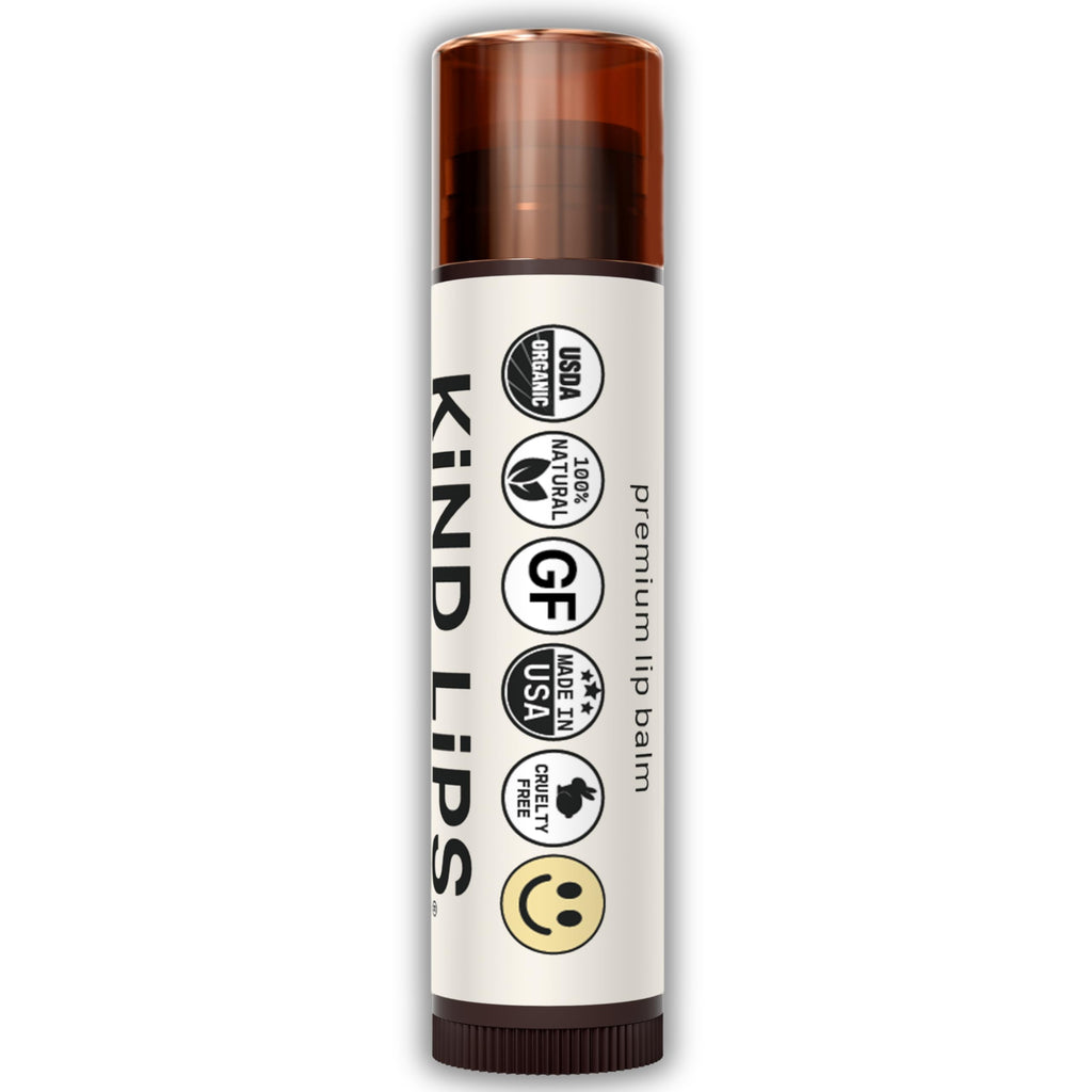 Kind Lips Organic Lip Balm Variety Pack – 3-Pack of Mint Mint, Vanilla Lemon, and Wild Cherry