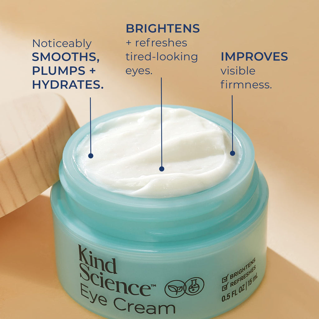 Kind Science Eye Cream by Ellen DeGeneres — Smooths Wrinkles & Hydrates