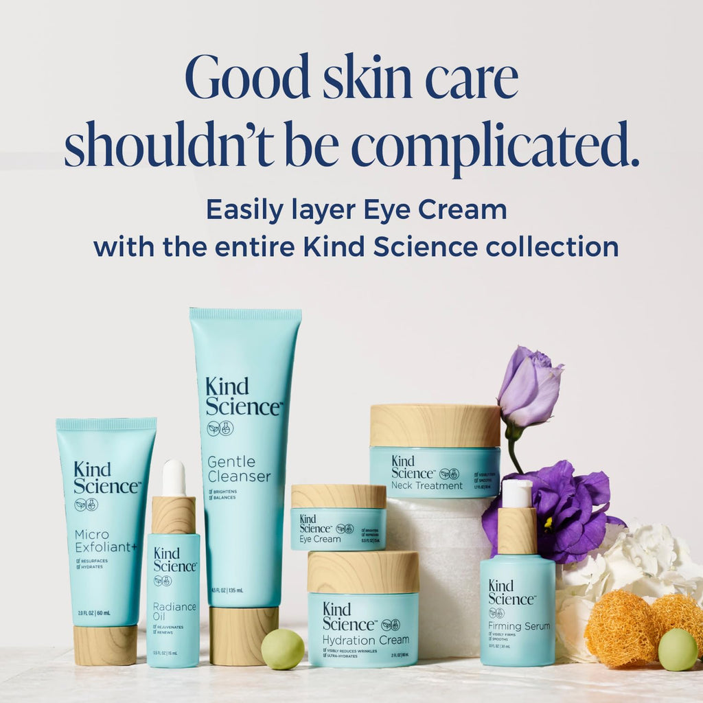 Kind Science Eye Cream by Ellen DeGeneres — Smooths Wrinkles & Hydrates