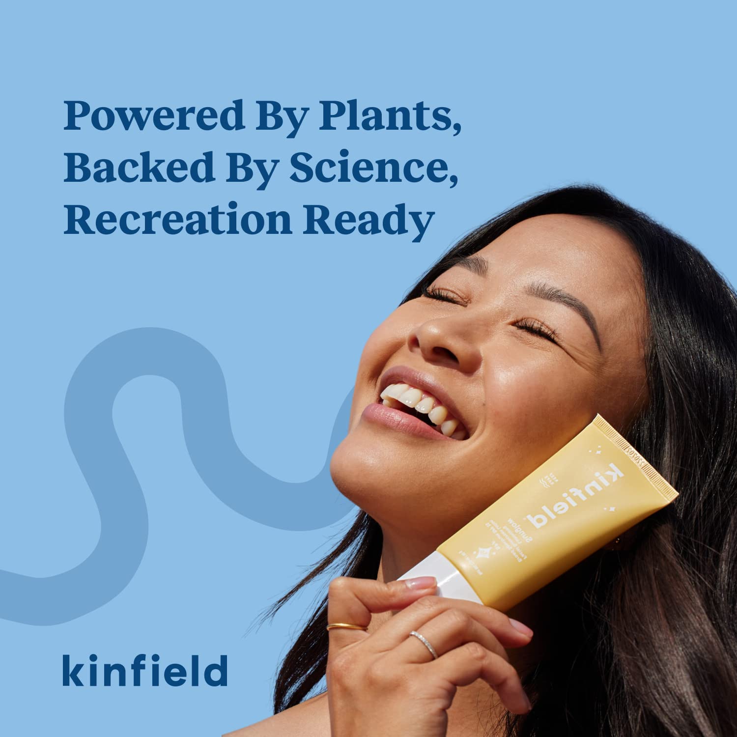 Kinfield Sunglow Mineral Sunscreen SPF 35 with Luminizing Tint – Reef-Safe & Cruelty-Free (2 oz / 60 g)