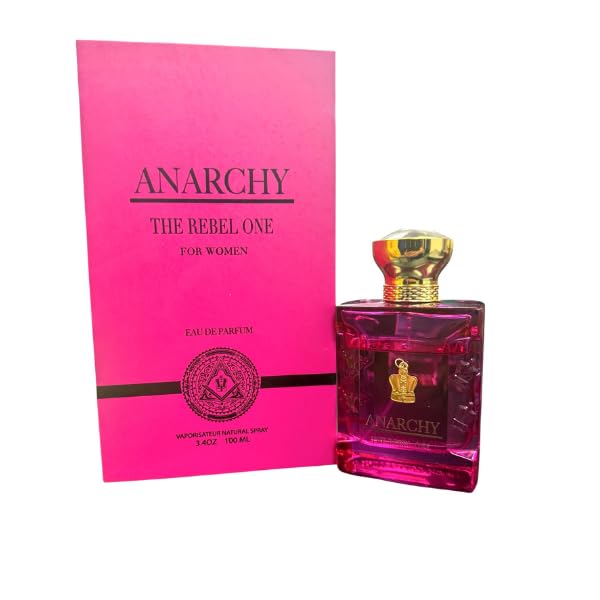King of Kings The Rebel One Women's Eau de Parfum – Floral Vanilla, 3.4 fl oz (100 ml)
