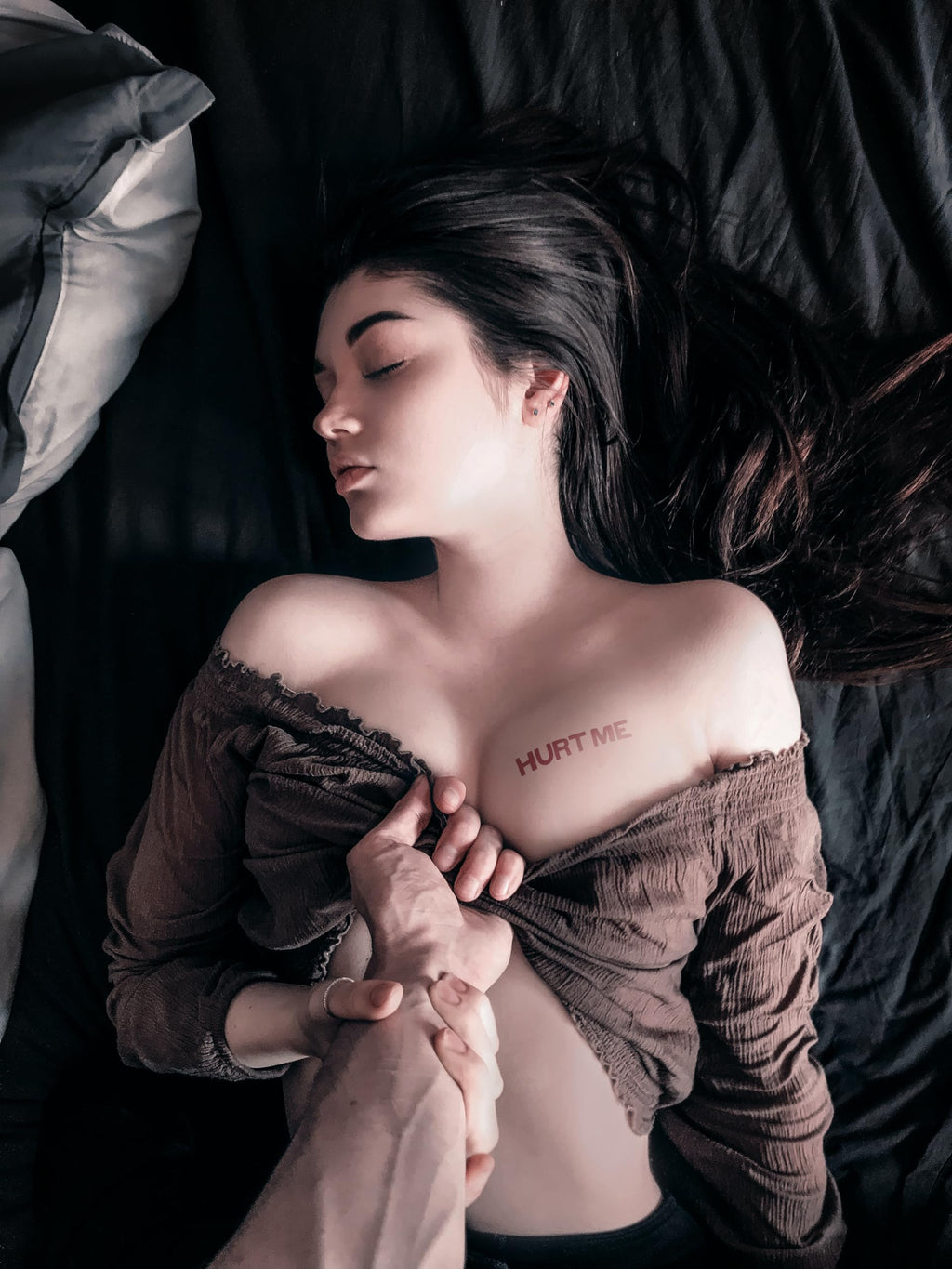 Kink Ink 30 Temporary Tattoos – Adult Naughty Words & Phrases on A4 Sheet