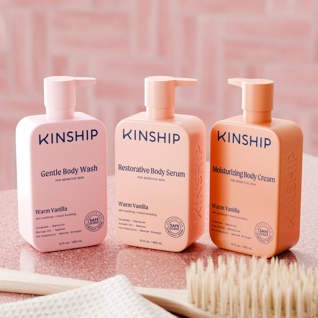 Kinship Restoring Body Serum for Dry Skin | Lightweight Hydration | Fragrance-Free, 13 oz