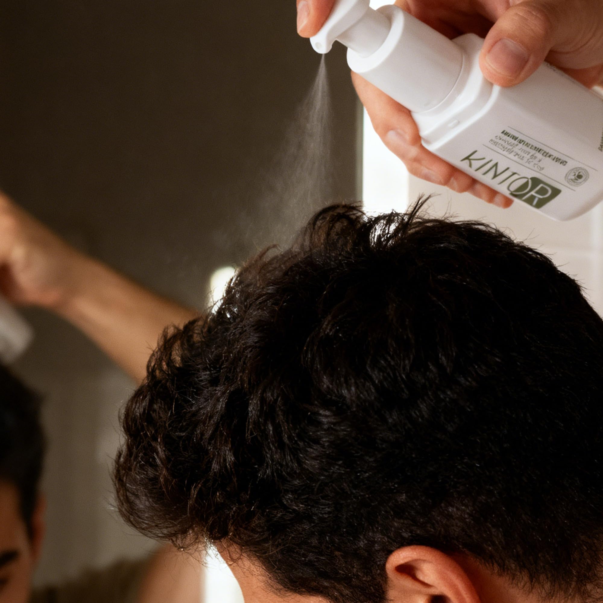 KINTOR 0.5% KX-826 Hair Regrowth Spray for Men – Plant-Based DHT Blocker, 60ml