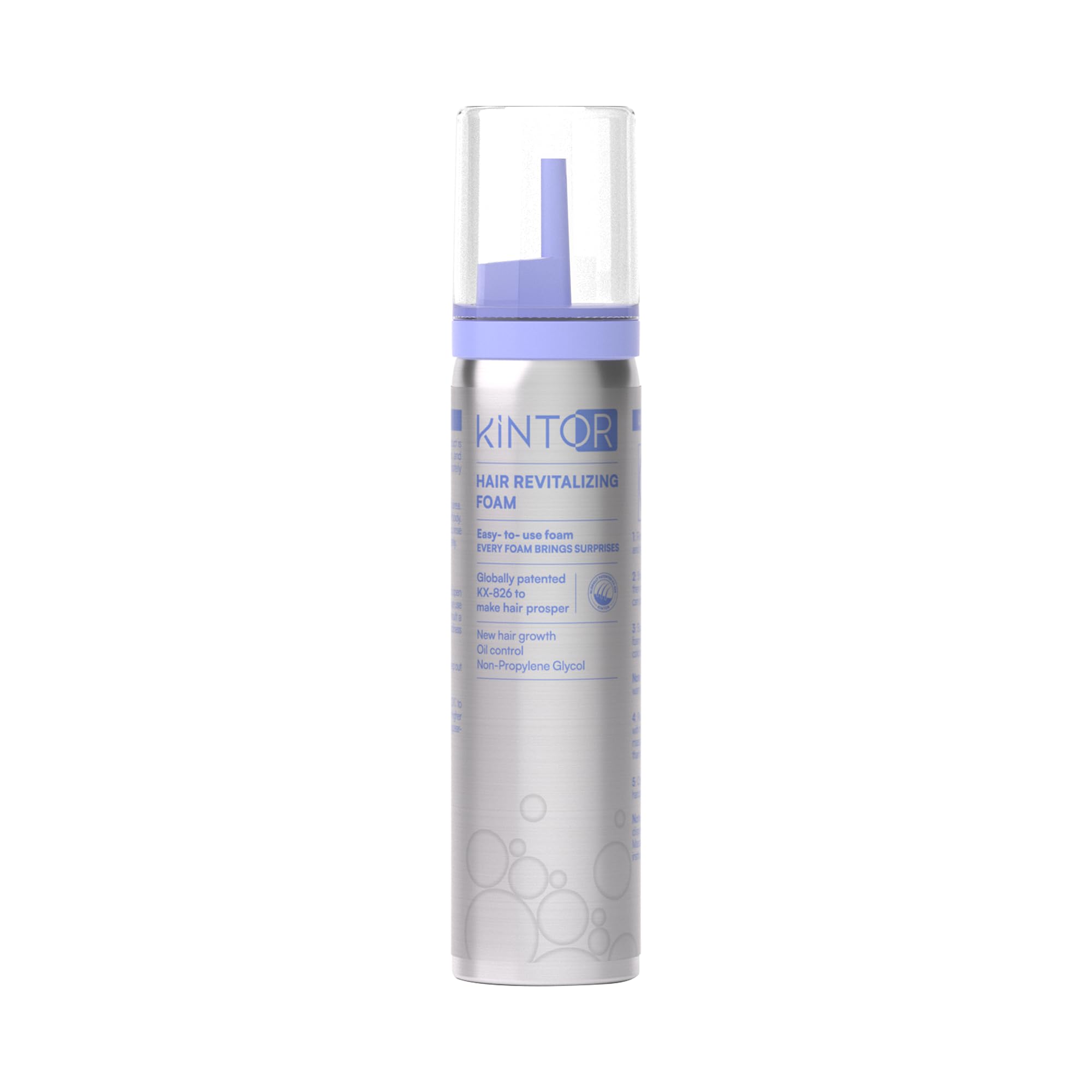 KINTOR 0.9% KX-826 DHT Blocker Hair Growth Foam 60ml Pro | For Men & Women