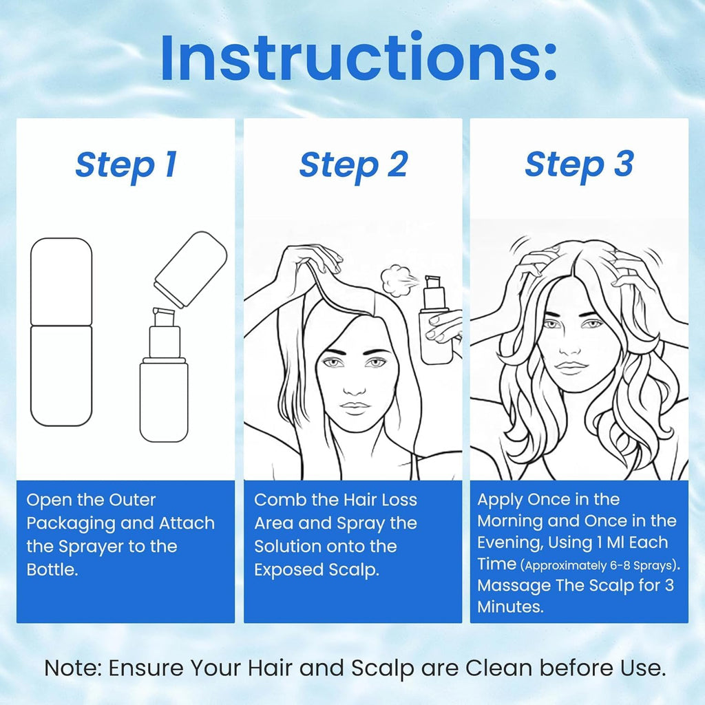 KINTOR 0.5% KX-826 Hair Growth Spray – DHT Blocker for Thicker Hair (60ml)