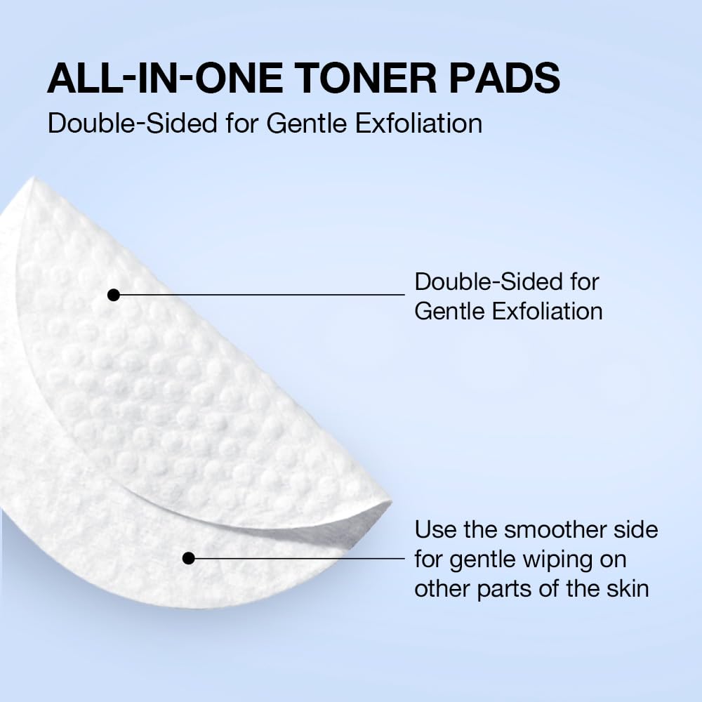 KIOSKIN Toner Pads – 35% Smaller Pores, 32% Reduced Pore Area, CICA Exosomes, AHA/BHA/PHA