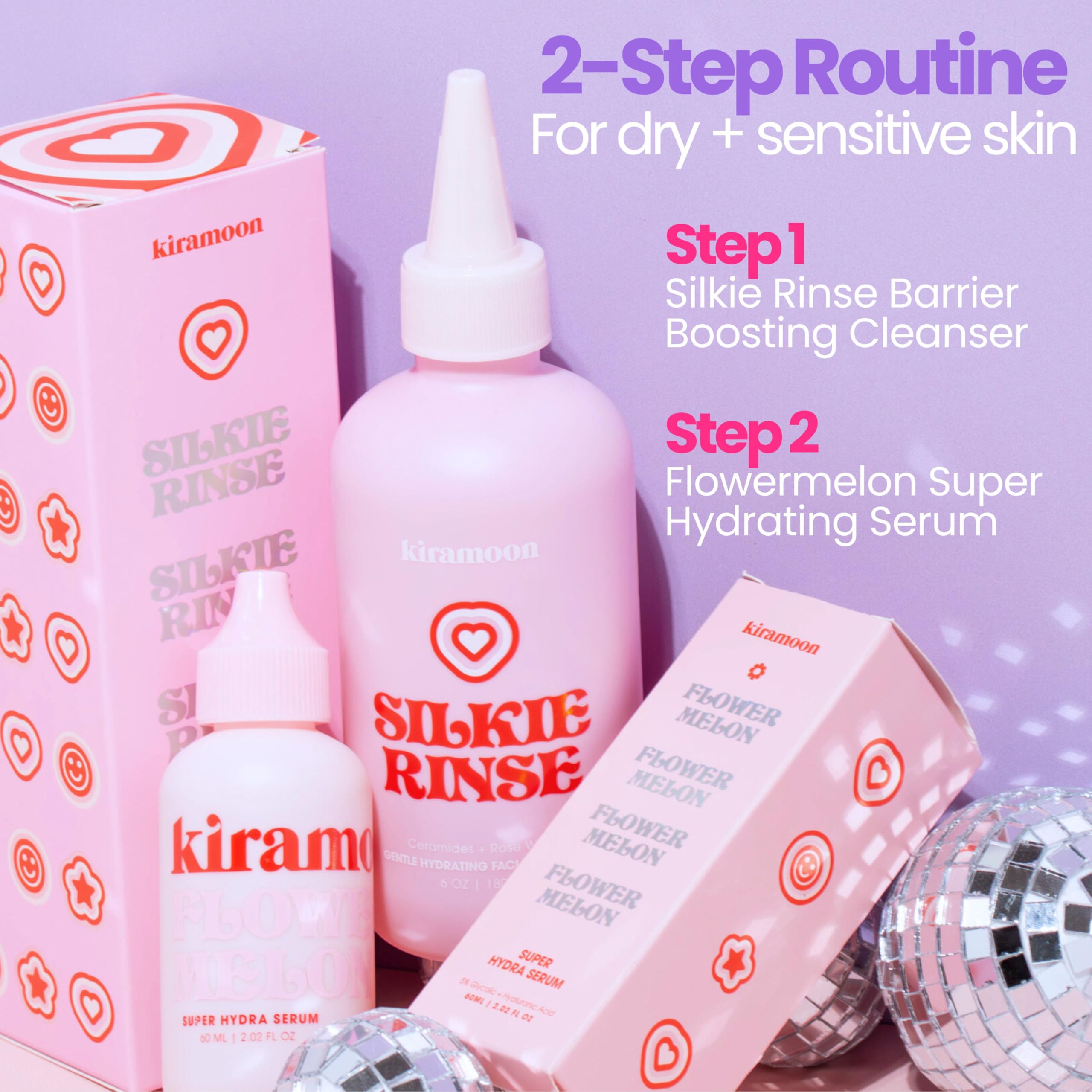 Kiramoon Silkie Rinse – Hydrating Gentle Face Wash with Ceramides & Squalane