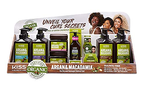KISS Argan & Macadamia Edge Fixer – 24HR Hold, 67mL, 2-Pack