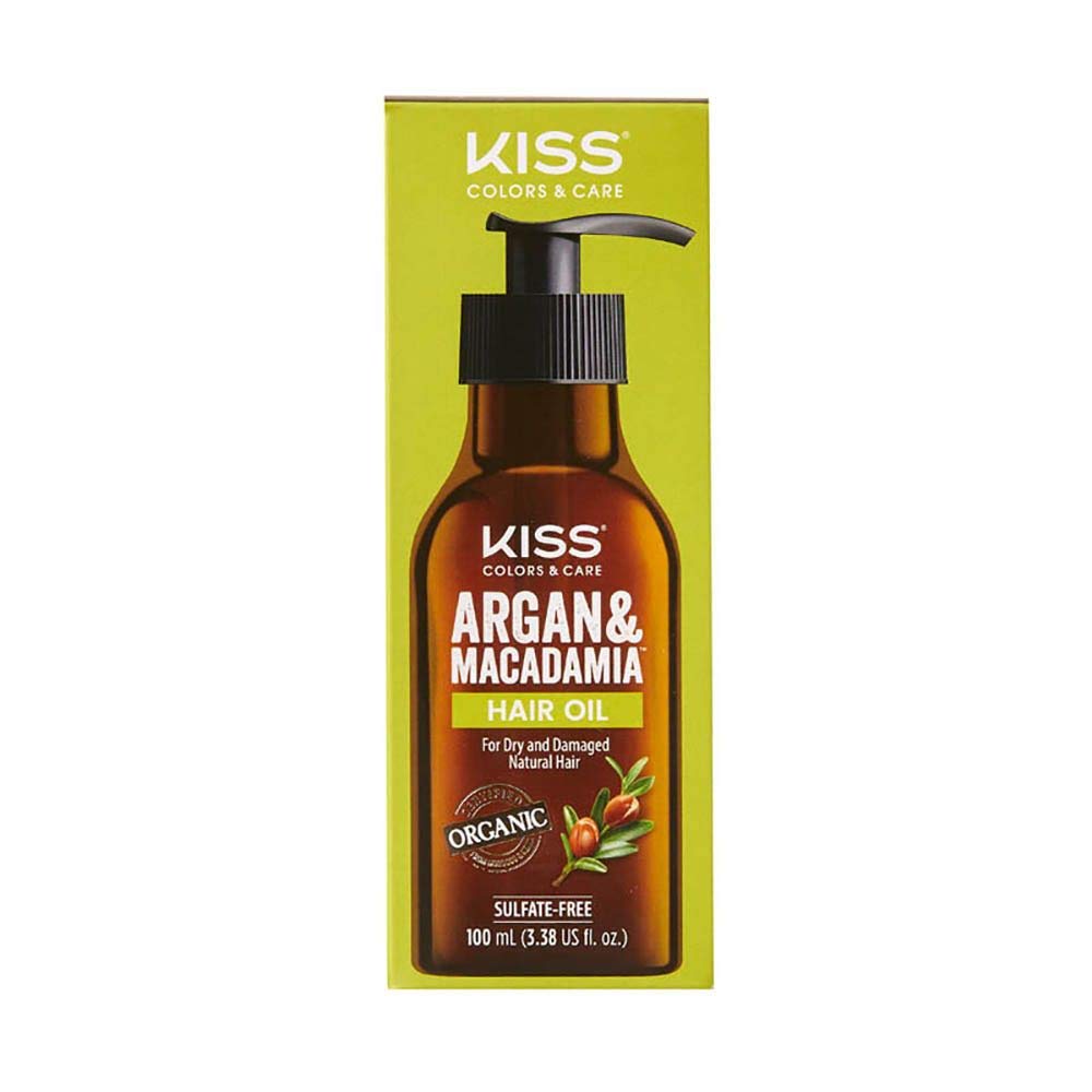 KISS Argan & Macadamia Reparative Hair Oil Serum 100mL
