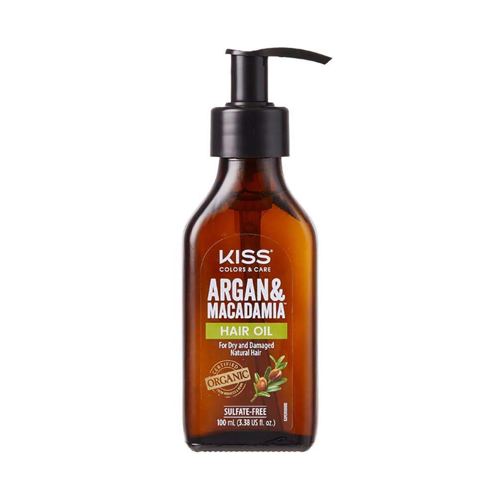KISS Argan & Macadamia Reparative Hair Oil Serum 100mL