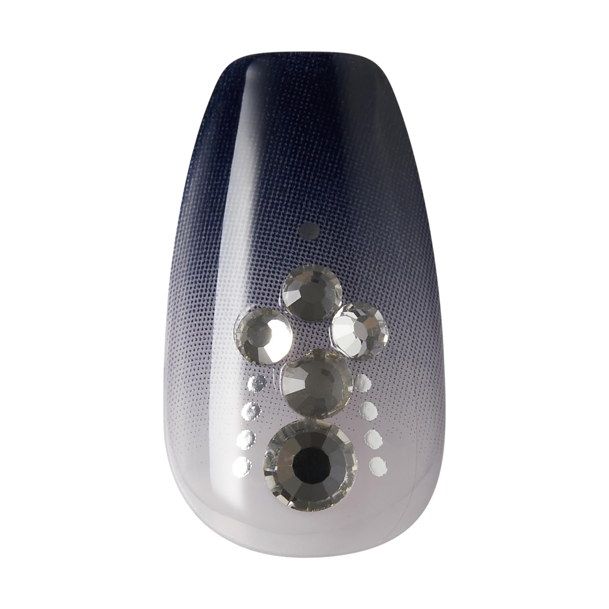 KISS imPRESS No Glue Pedi Press-On Pedicure – 24 Nails, Prep Pad & Mini File | Adhesive-Free