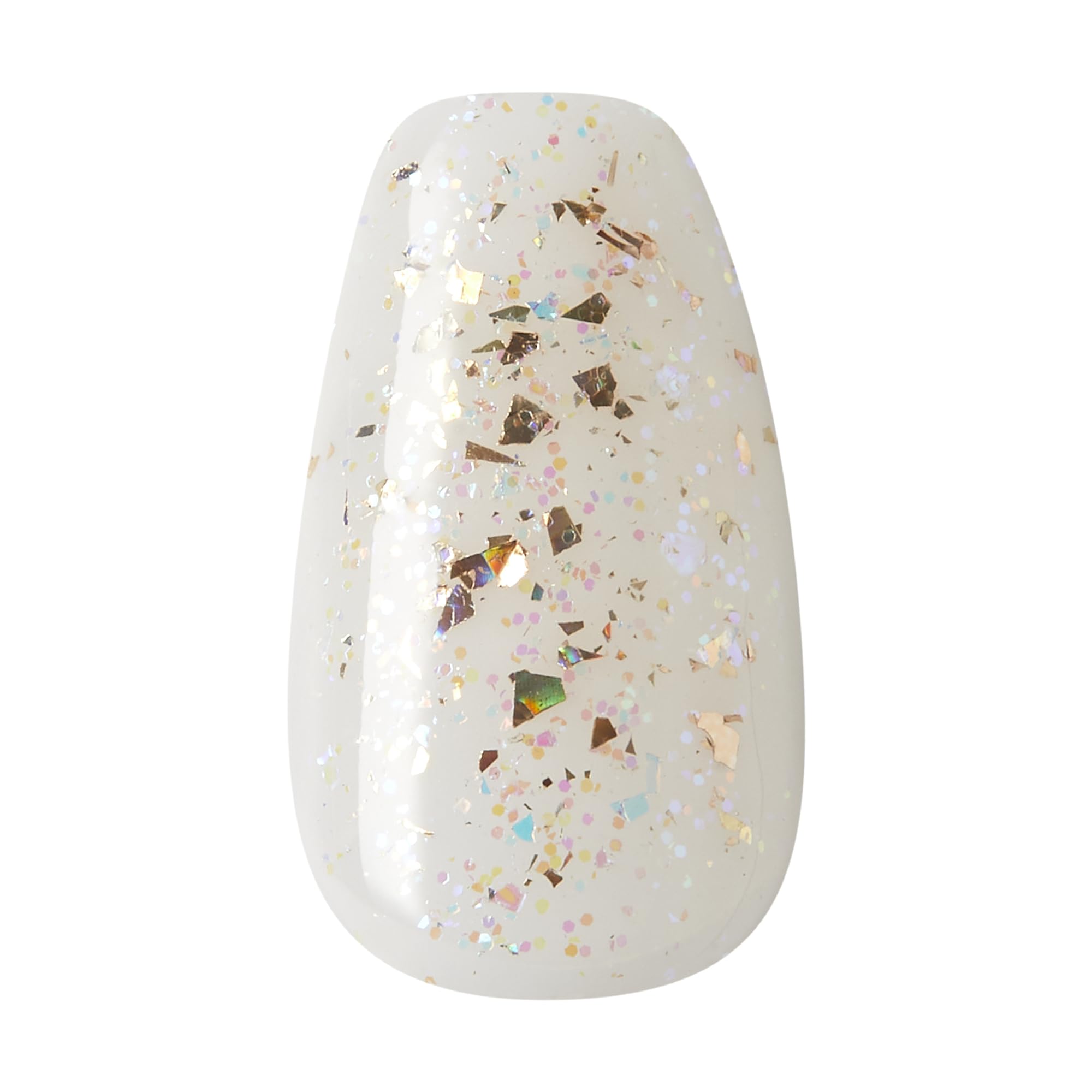 KISS imPRESS No Glue Pedi Press-On Pedicure – 24 Nails, Prep Pad & Mini File | Adhesive-Free