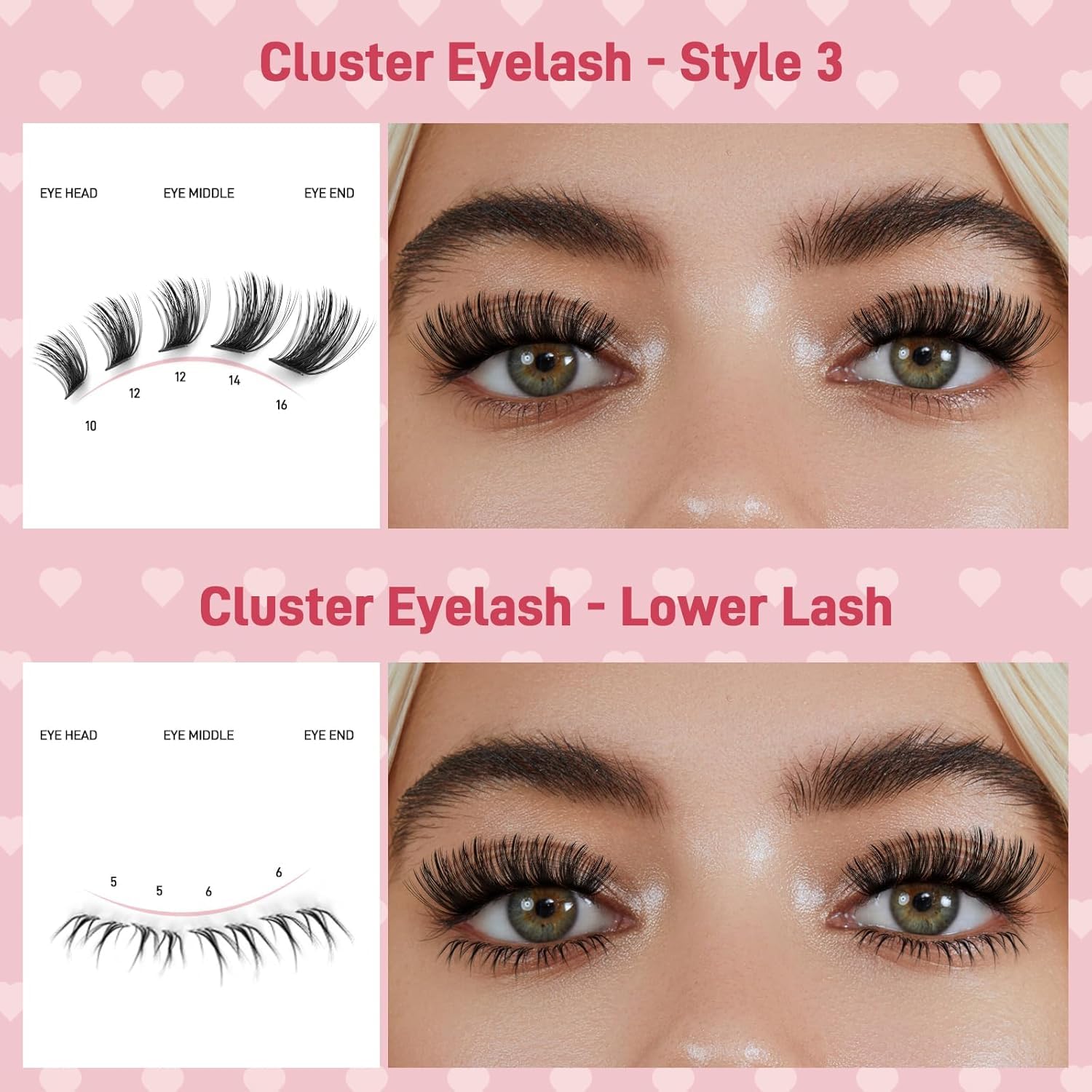 Kissxiaoya DIY Lashes Extension Kit with Lash Bond & Seal – At-Home Pro Lash Kit