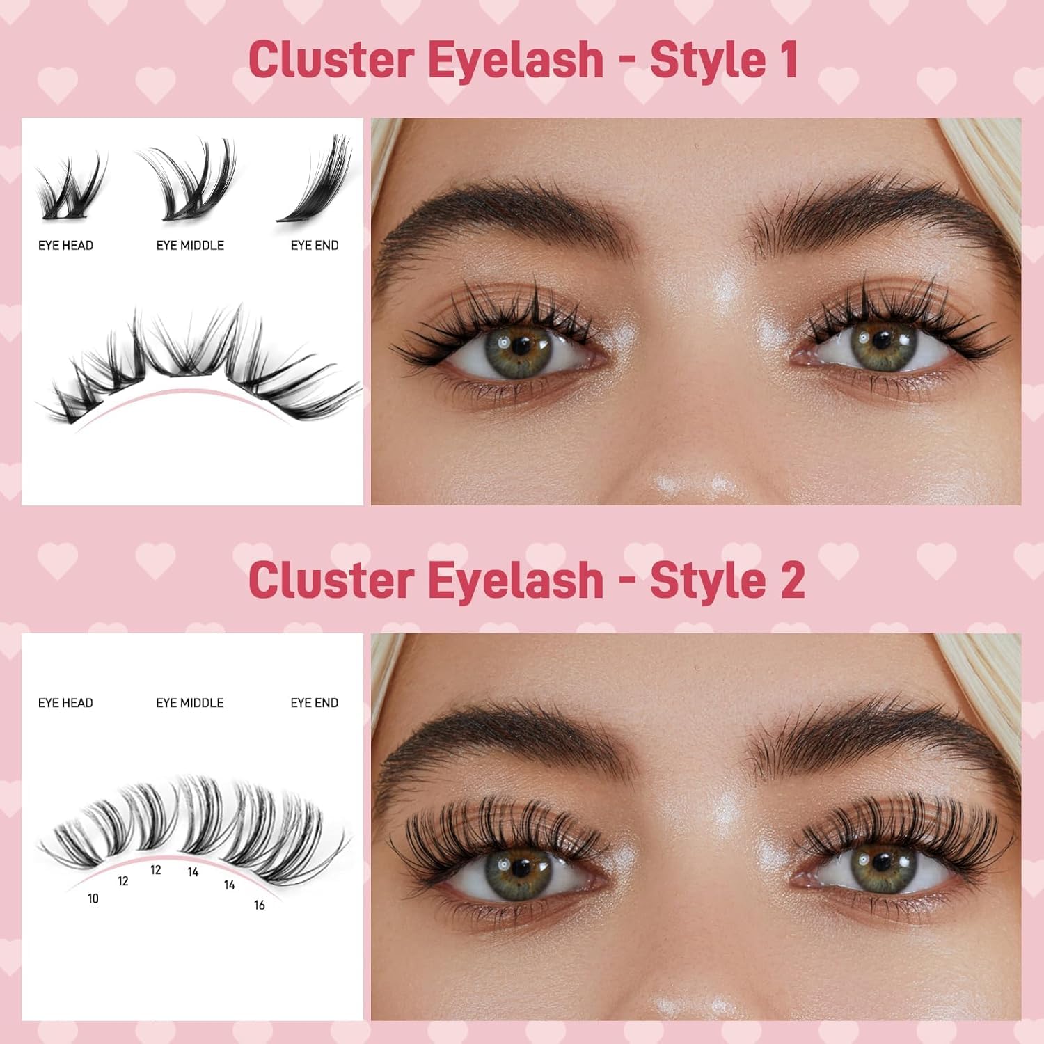 Kissxiaoya DIY Lashes Extension Kit with Lash Bond & Seal – At-Home Pro Lash Kit