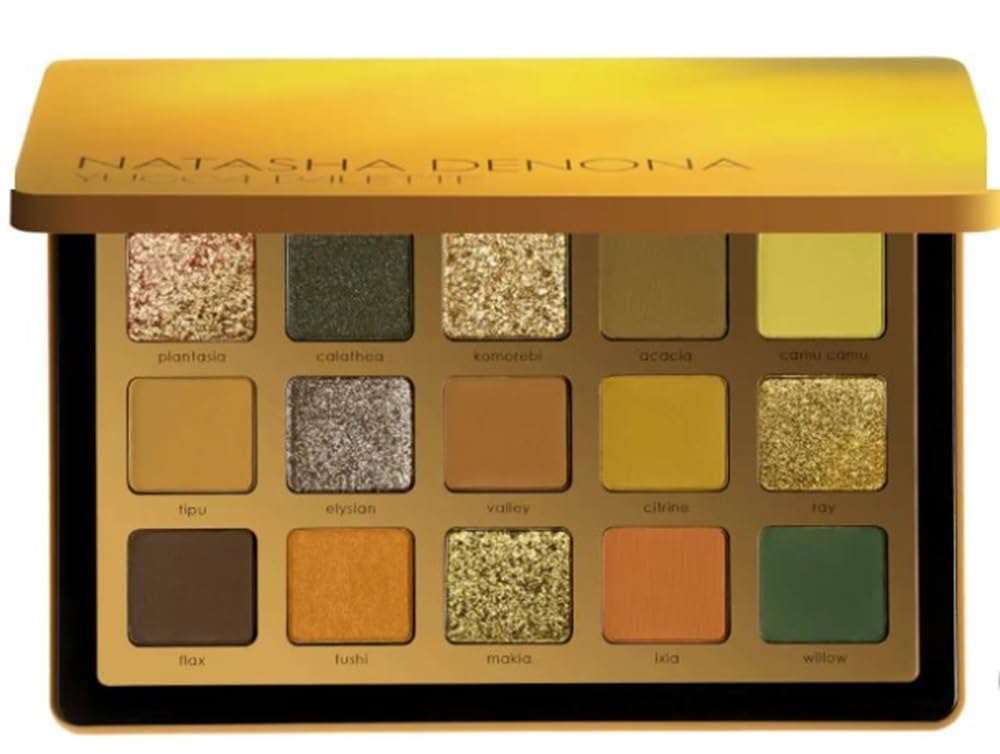 Kits Natasha Denona Yucca Palette – Fiery Foil, Matte & Metallic Shades