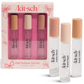 Kitsch Hair Perfume Trio Set – 3x10mL with Odor-Eliminating Technology | Hair & Pillow Mist