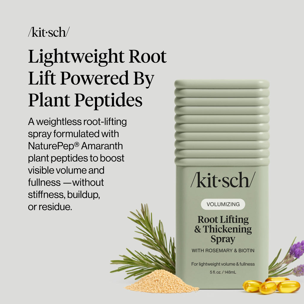 Kitsch Root Lifting Spray for Fine Hair – Lightweight Volumizing Spray with Rosemary & Biotin