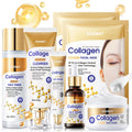 KIUORET Collagen Skin Care Set – 7-Piece Moisturizing Routine for Firm, Balanced Skin