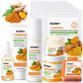 KIUORET Turmeric 11-Piece Skin Care Set | Hydration & Acne Support