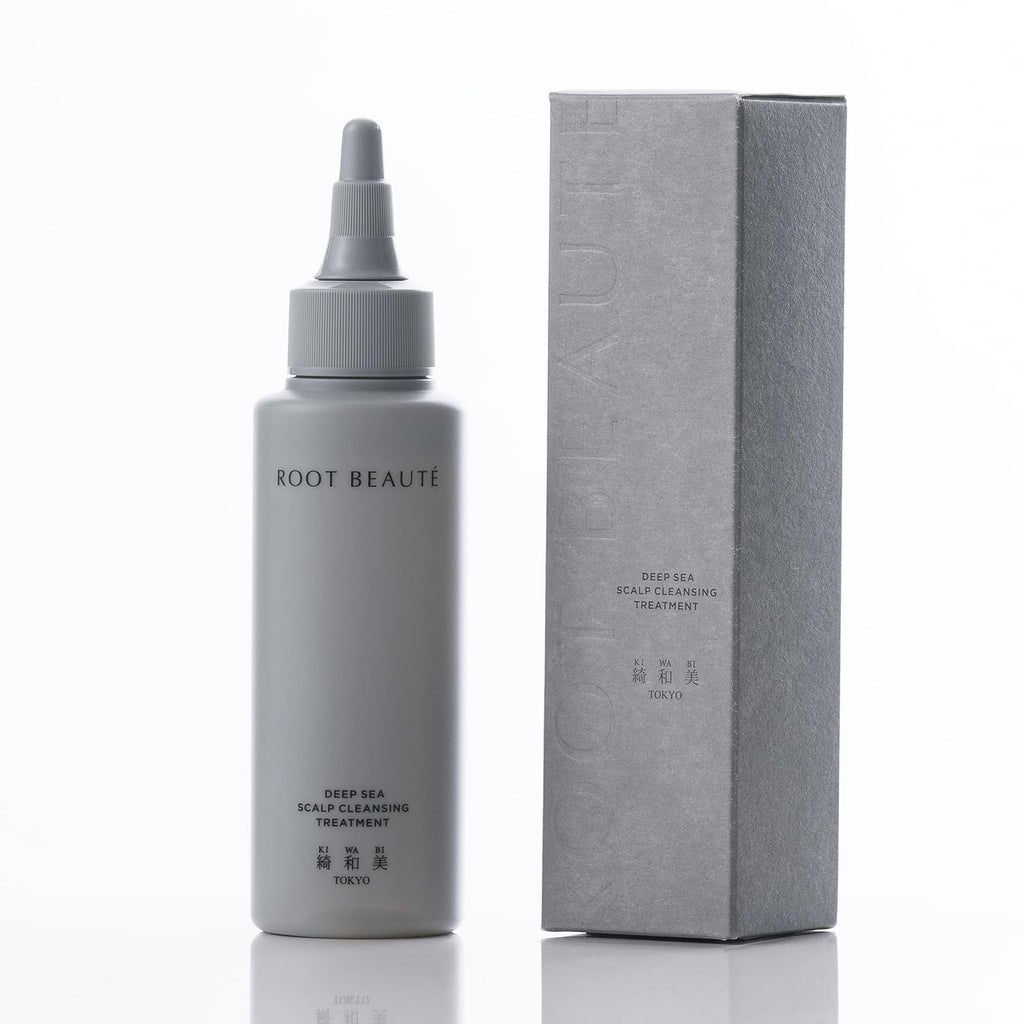 KIWABI Root Beaute Deep Sea Scalp Detox Gel – Mineral Ocean Water & 10 Botanicals (90ml)