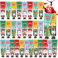 KIYTARBOO 70-Pack Christmas Hand Cream Gift Set – Moisturizing Mini Lot for Stocking Stuffers