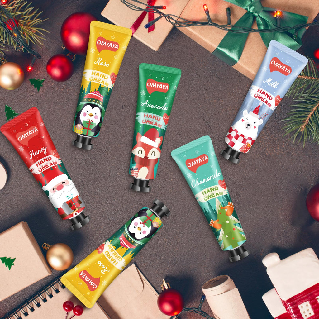 KIYTARBOO 70-Pack Christmas Hand Cream Gift Set – Moisturizing Mini Lot for Stocking Stuffers